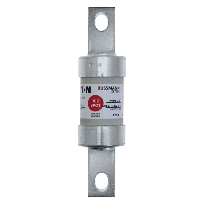 TF160 Eaton Bussmann TF 160A gG Red Spot Fuse BS88 B2 Centre Bolt Fixing 136mm Overall Length with 111mm Fixing Centres 660VAC Rated