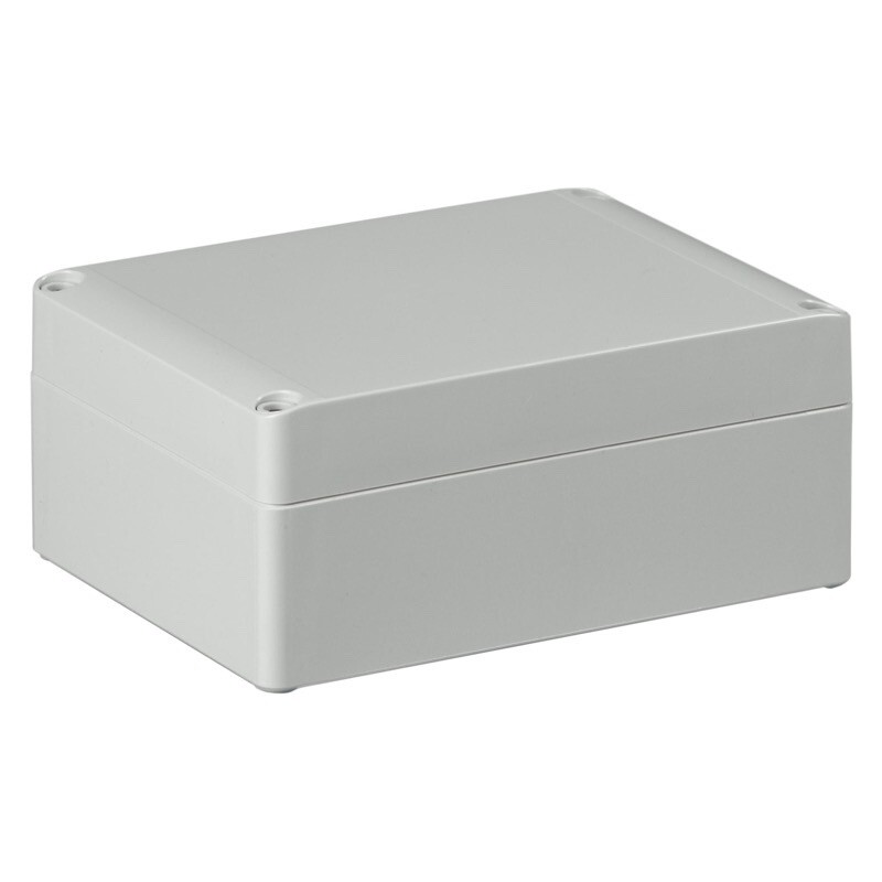 SPCP131808G Ensto Cubo S Polycarbonate 125 x 175 x 75mmD Enclosure IP66/67