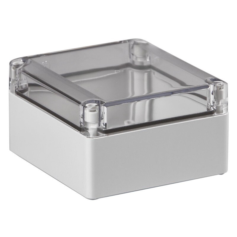 SABP131308T Ensto Cubo S ABS 125 x 125 x 75mmD Enclosure Clear Lid IP66/67