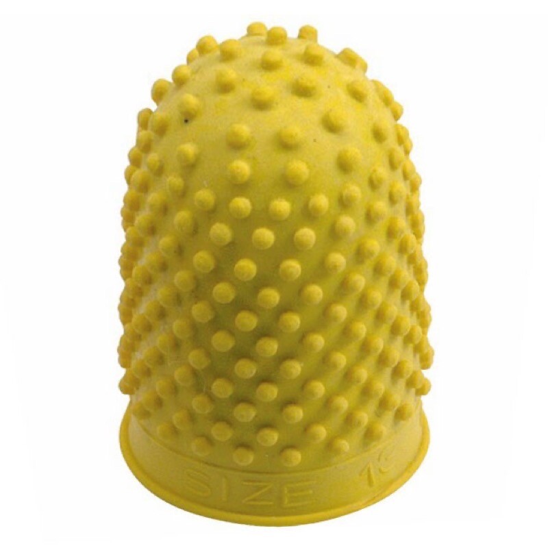 265494 Thimblette Rubber Size 2 Yellow Box 10