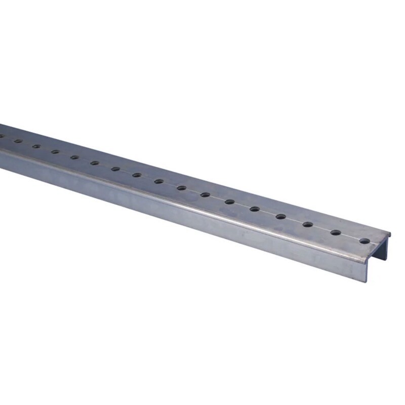 560930 nVent ERIFLEX ABS-AP25 Adjustable Busbar Support Perforated Profile 2000L x 23H x 47mmW