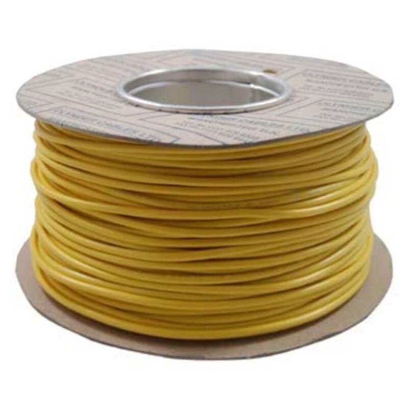 2491B2.5MMYELLOW Clynder 2491B LSZH Cable 2.5mm Yellow