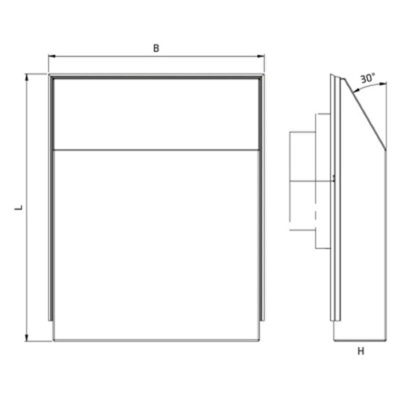 08674.0-00 STEGO FFH 086 Hose-proof Hood 485H x 409W x 103mmD IP56