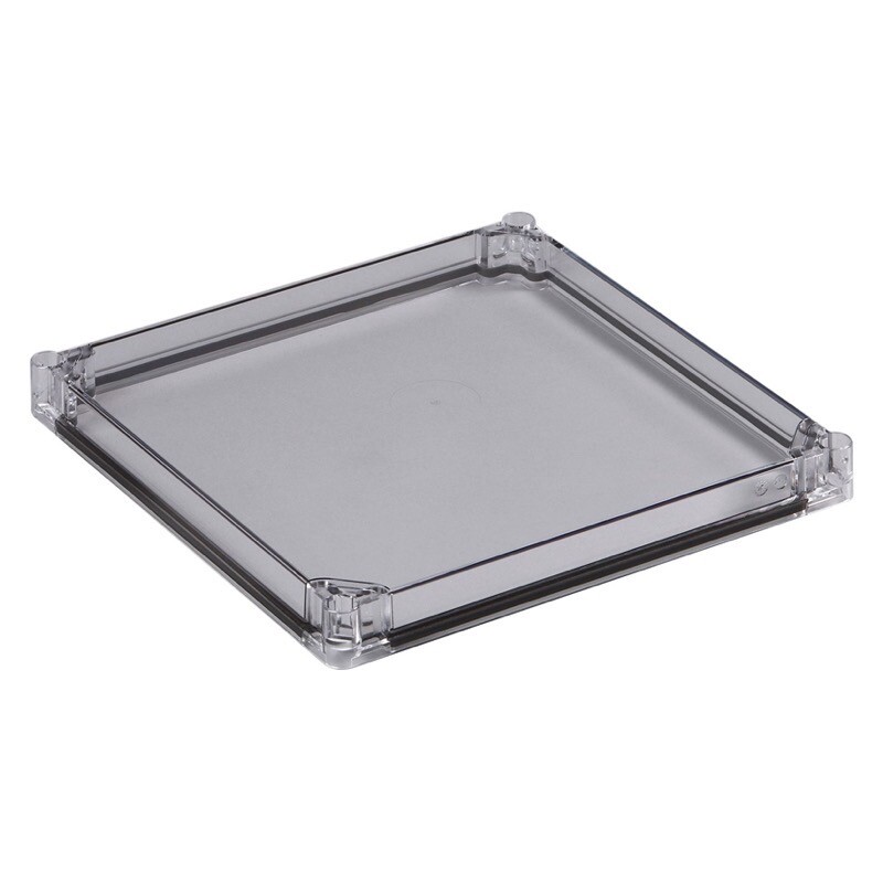 OPCT203003L Ensto Cubo Polycarbonate Clear Lid 200 x 300 x 30mmD