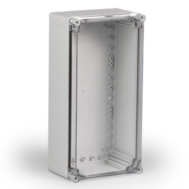 OABP204013T Ensto Cubo O ABS 200 x 400 x 132mmD Enclosure Clear Lid IP66/67