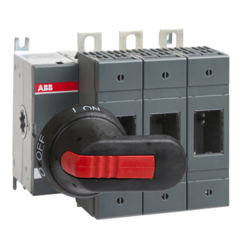 ABB OS 250A 3 Pole Switch Fuse For Base Mounting Switch Mechanism On ...