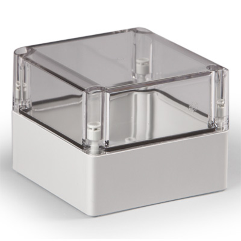 SPCP131310T Ensto Cubo S Polycarbonate 125 x 125 x 100mmD Enclosure IP66/67